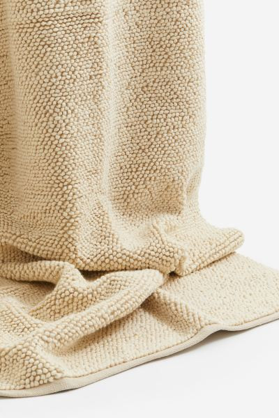 Textured-weave Wool-blend Rug - Light beige - Home All | H&M US | H&M (US + CA)