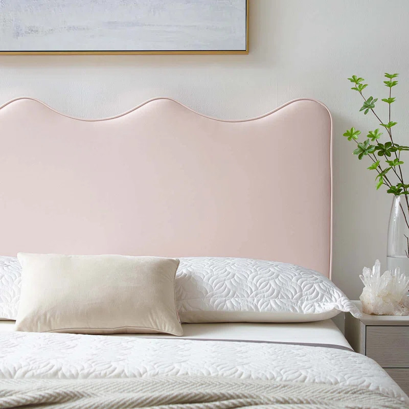 Pink Athena Upholstered Headboard | Wayfair North America