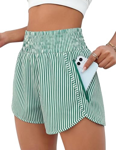 BMJL Women's Athletic Shorts High Waisted Running Short Pocket 2.5" Sporty Shorts Gym Workout Sho... | Amazon (US)