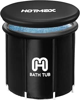 Ice Bath Tub for Recovery, Portable Cold Water Therapy Training Tub, Ice Bath for Adults, Folding... | Amazon (US)