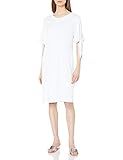 M Made in Italy Women's Short Sleeve t-Shirt Dress, White | Amazon (US)