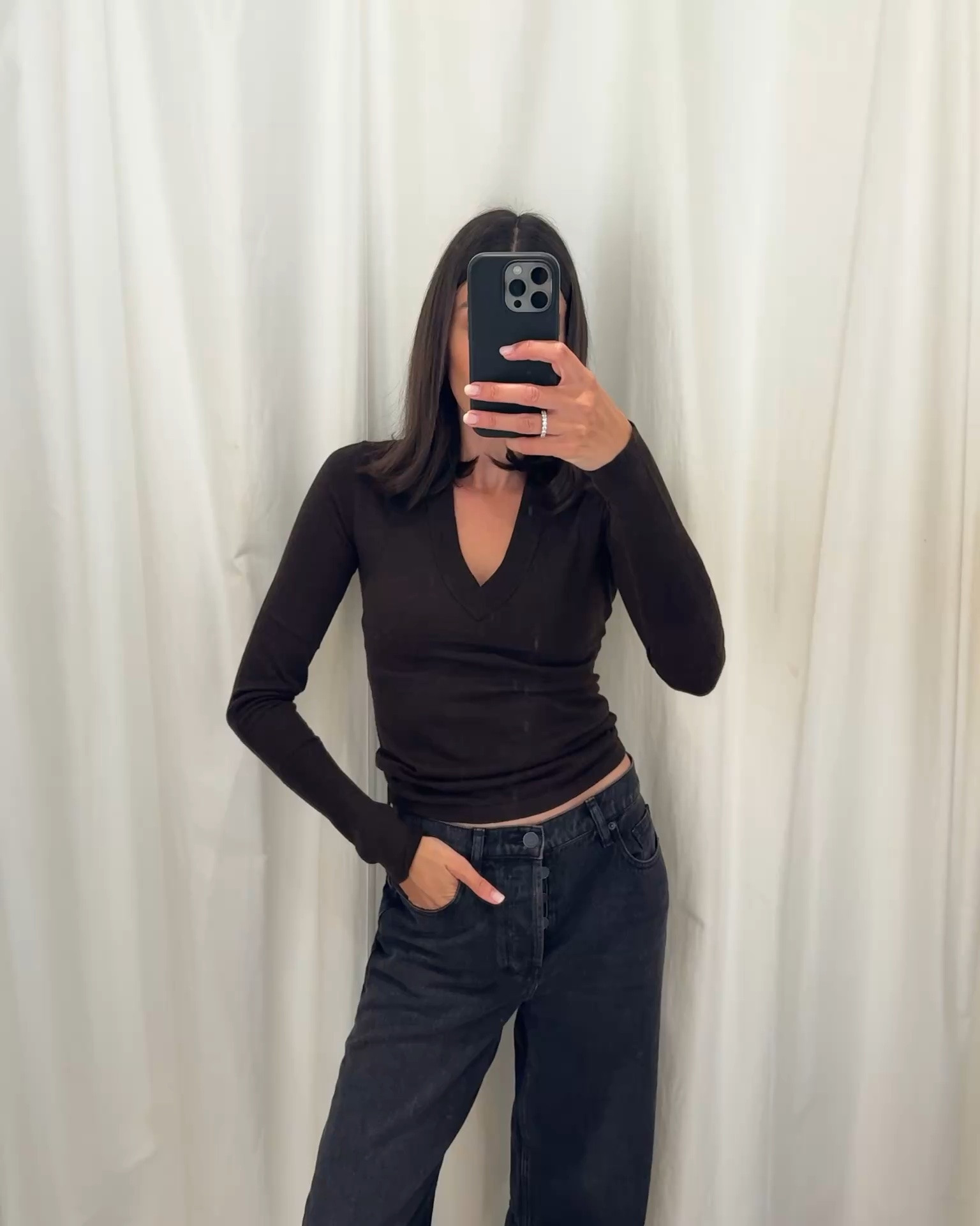 Trying on the Henne Gisela’s x
