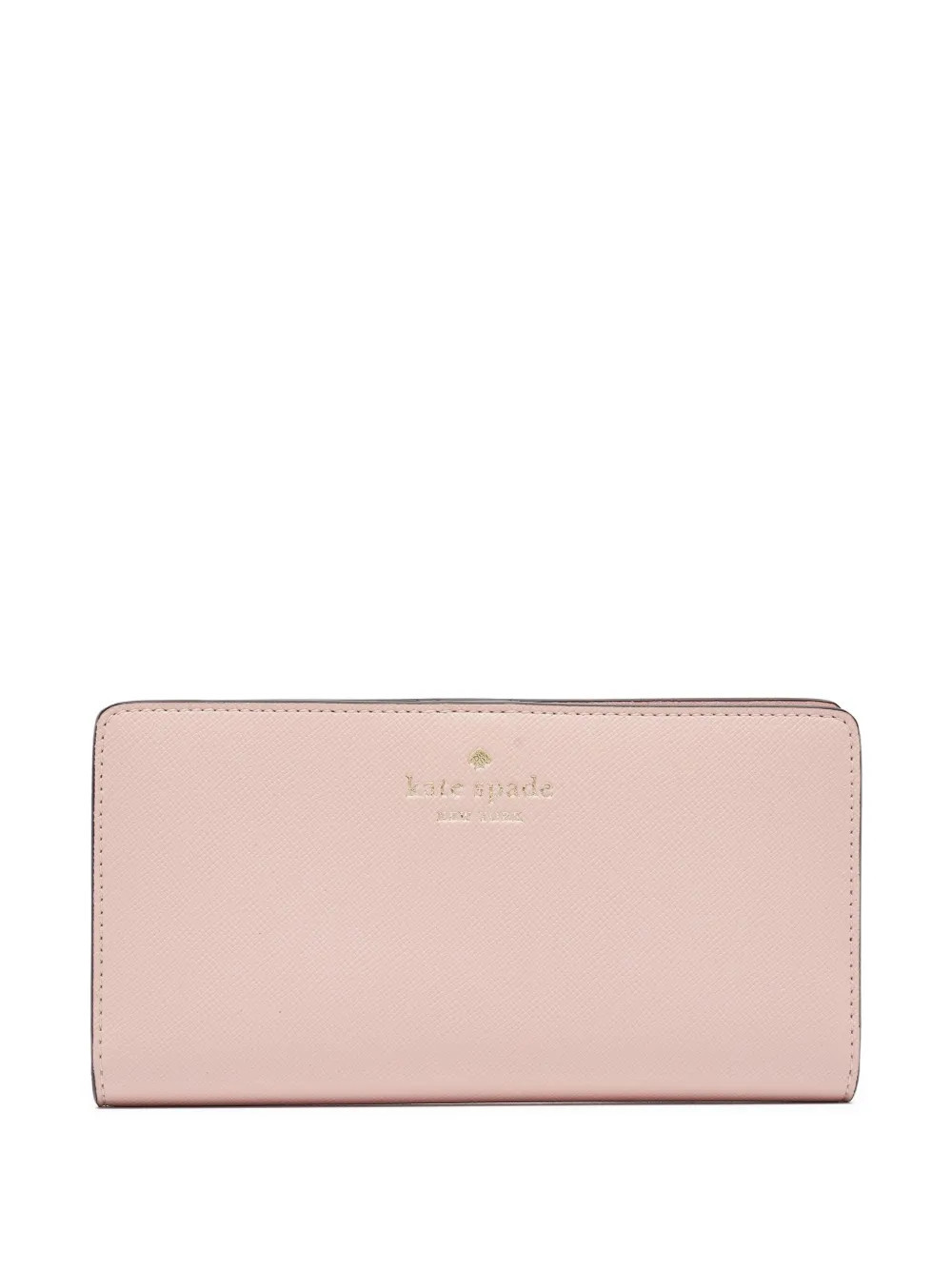 Kate Spade Staci saffiano leather continental wallet - Pink | Farfetch Global