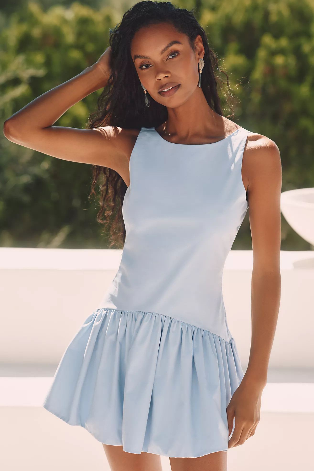 Peixoto Addison Sleeveless Drop-Waist Mini Dress | Anthropologie (US)