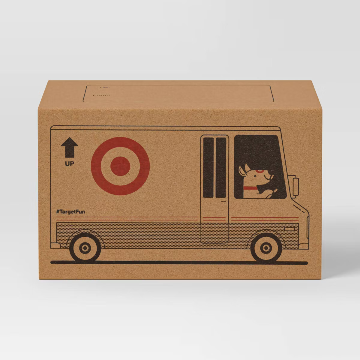 5"x4.75" Bullseye Delivery Truck Christmas Gift Box - Wondershop™ | Target
