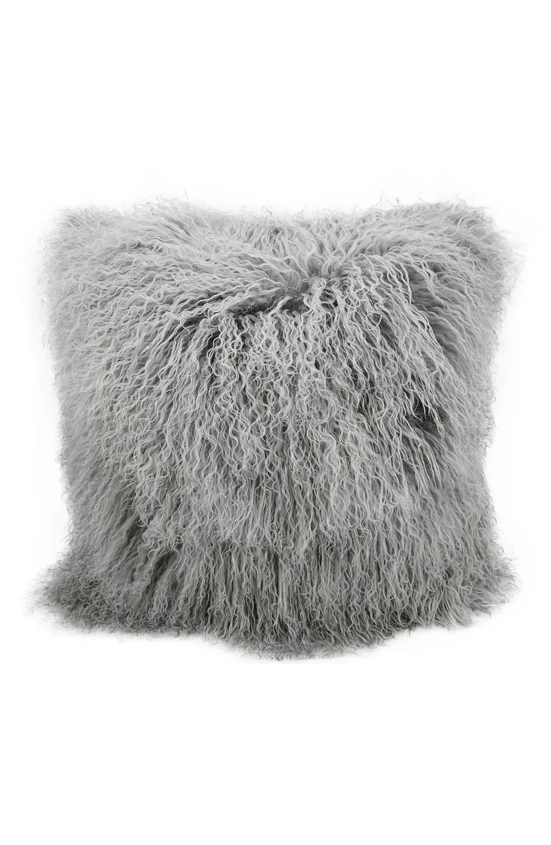 Mina Victory Genuine Tibetan Wool Shearling Pillow | Nordstrom