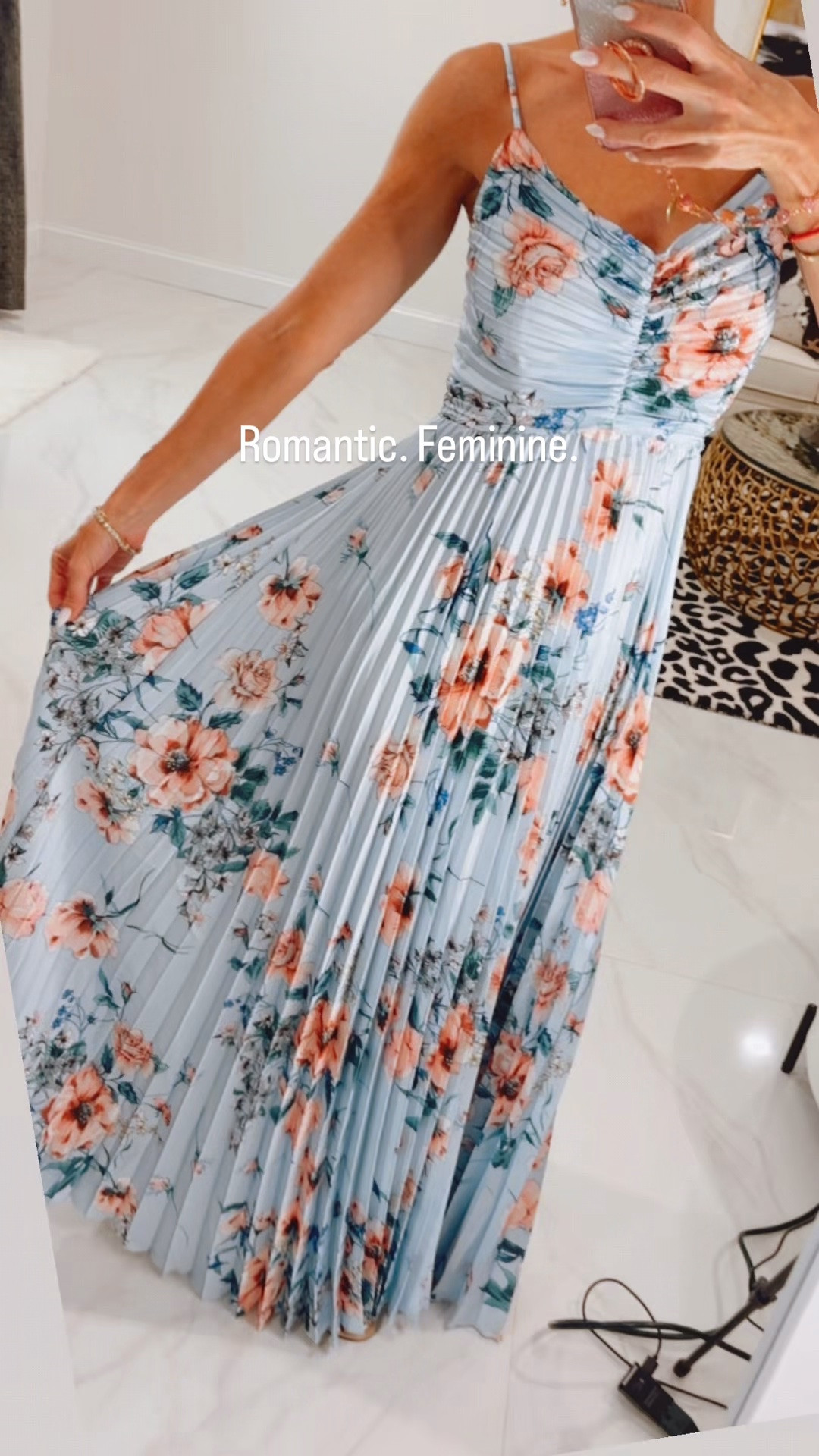 ✨This maxi dress is soft, flowy & flattering. The satin drapes beautifully, skims the body without clinging to the stomach & gives the prettiest silhouette 🤍 (blue floral size 2)

#LTKOver40 #LTKSaleAlert #LTKWedding