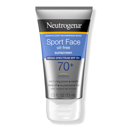 Sport Face Oil-Free Lotion Sunscreen, SPF 70+ | Ulta