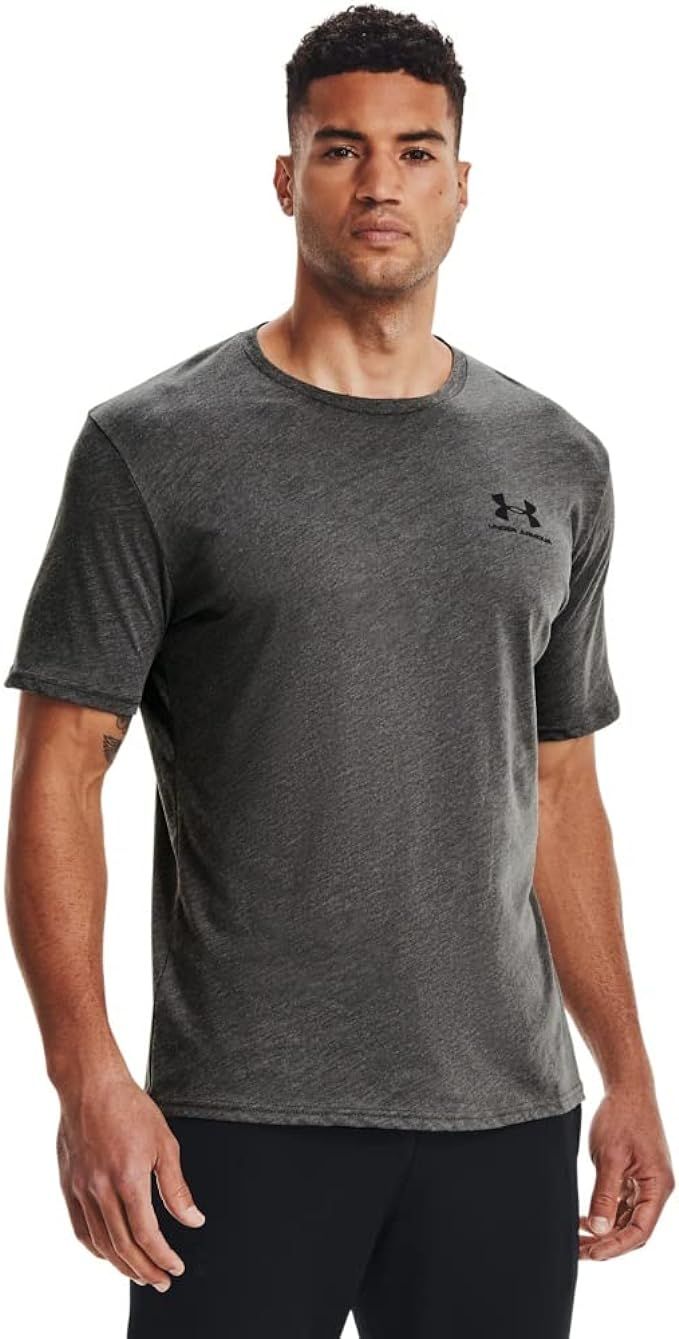 Under Armour Men's Sportstyle Left Chest Short-sleeve T-shirt | Amazon (US)