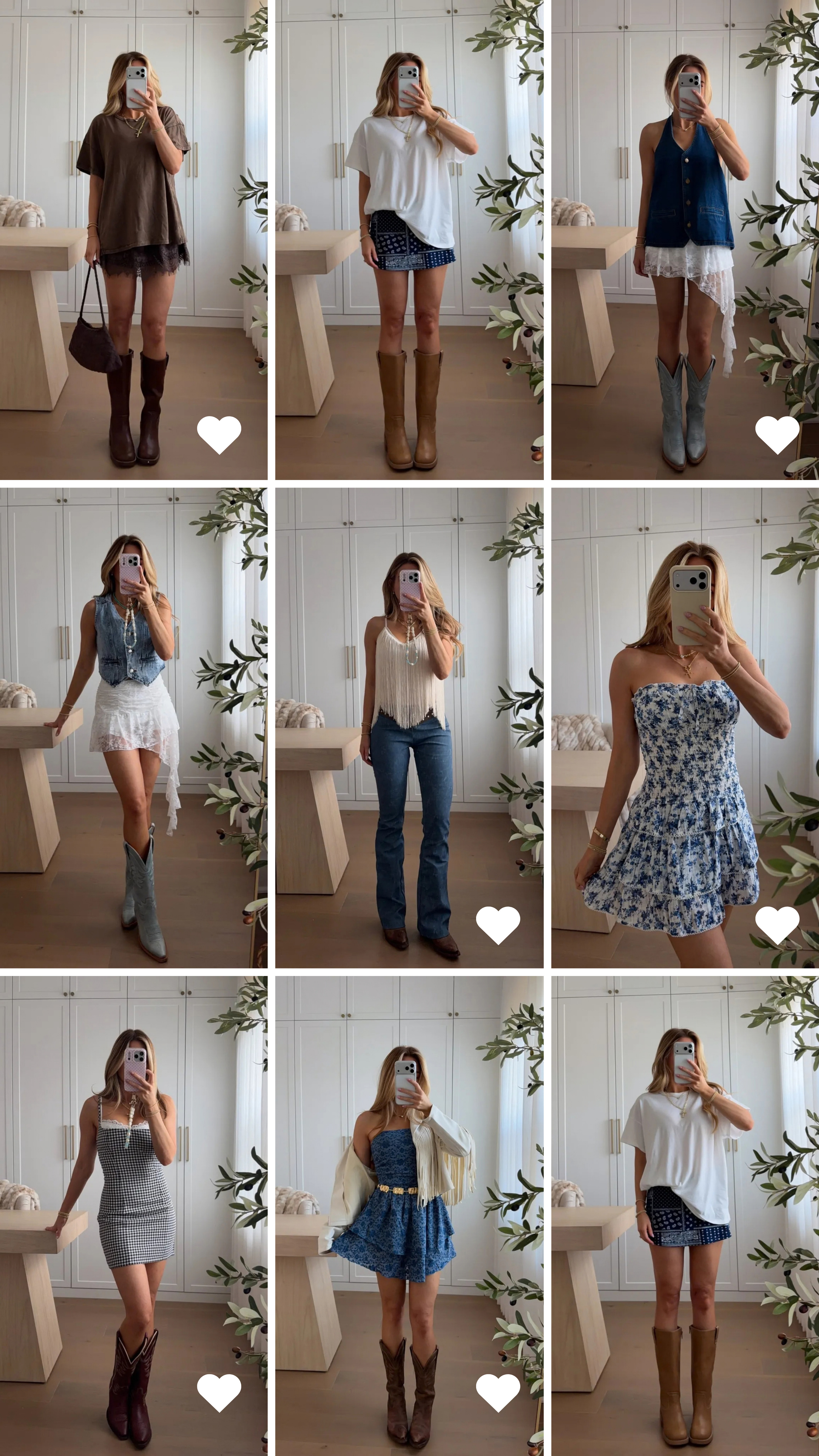 some western outfit inspo for your feed!

country concert outfits, western, amazon fashion, gingham, bringe, cowgirl boots, fall outfits, michele jaliene 

 #LTKootd #LTKSeasonal #LTKPetite