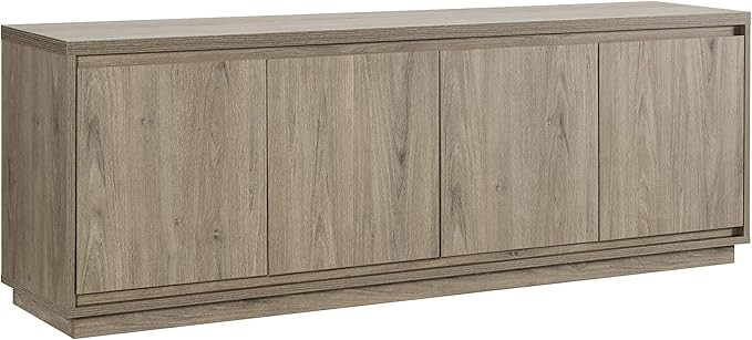 Henn&Hart Presque TV Stand, 68" Wide,Grey | Amazon (US)