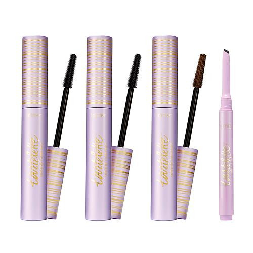 tarte Tartelette Tubing Mascara 3-pack with Black Eyeliner - Black/Black/Brown | HSN