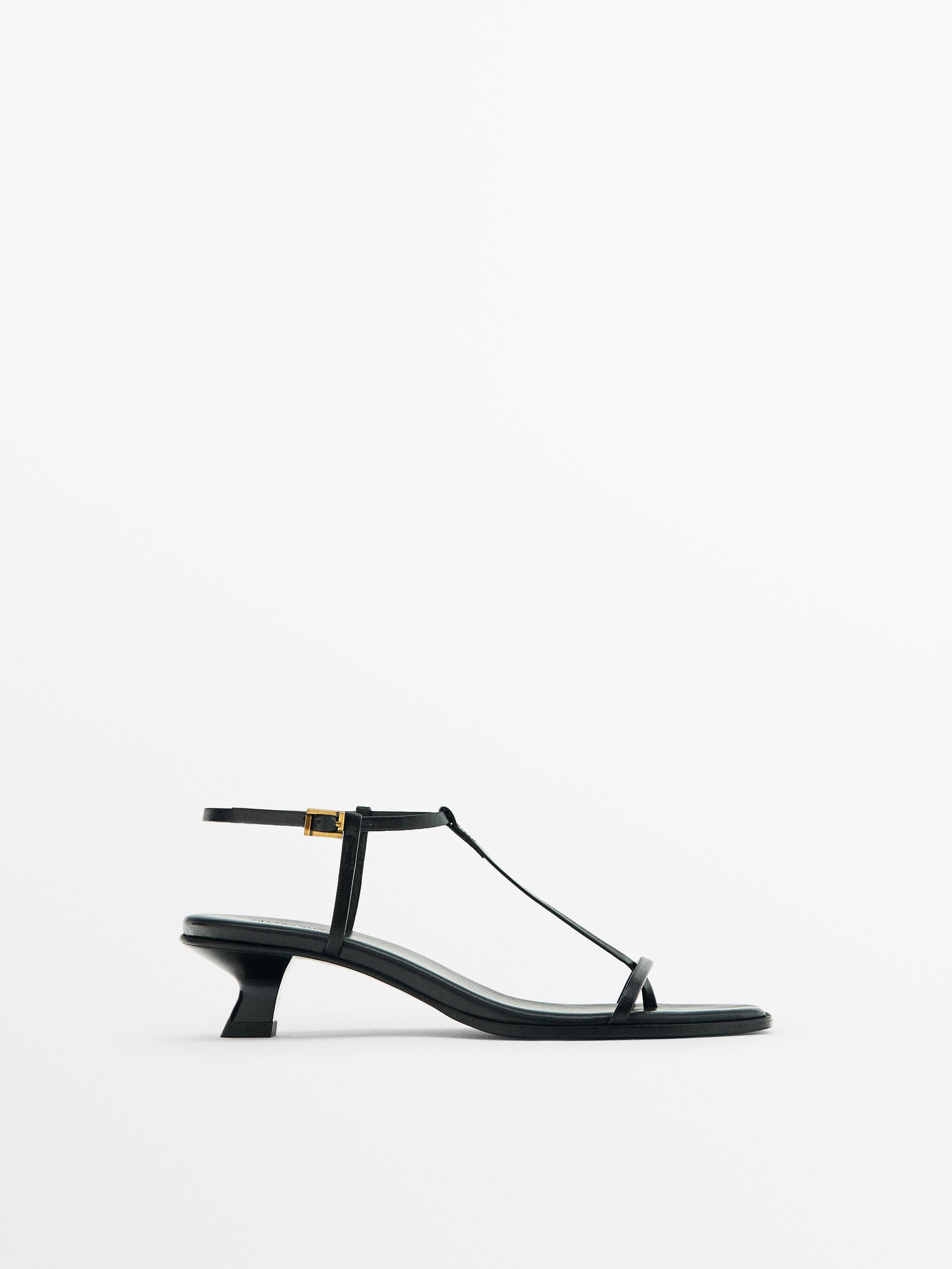 STRAPPY HEELED SANDALS - LIMITED EDITION | Massimo Dutti US