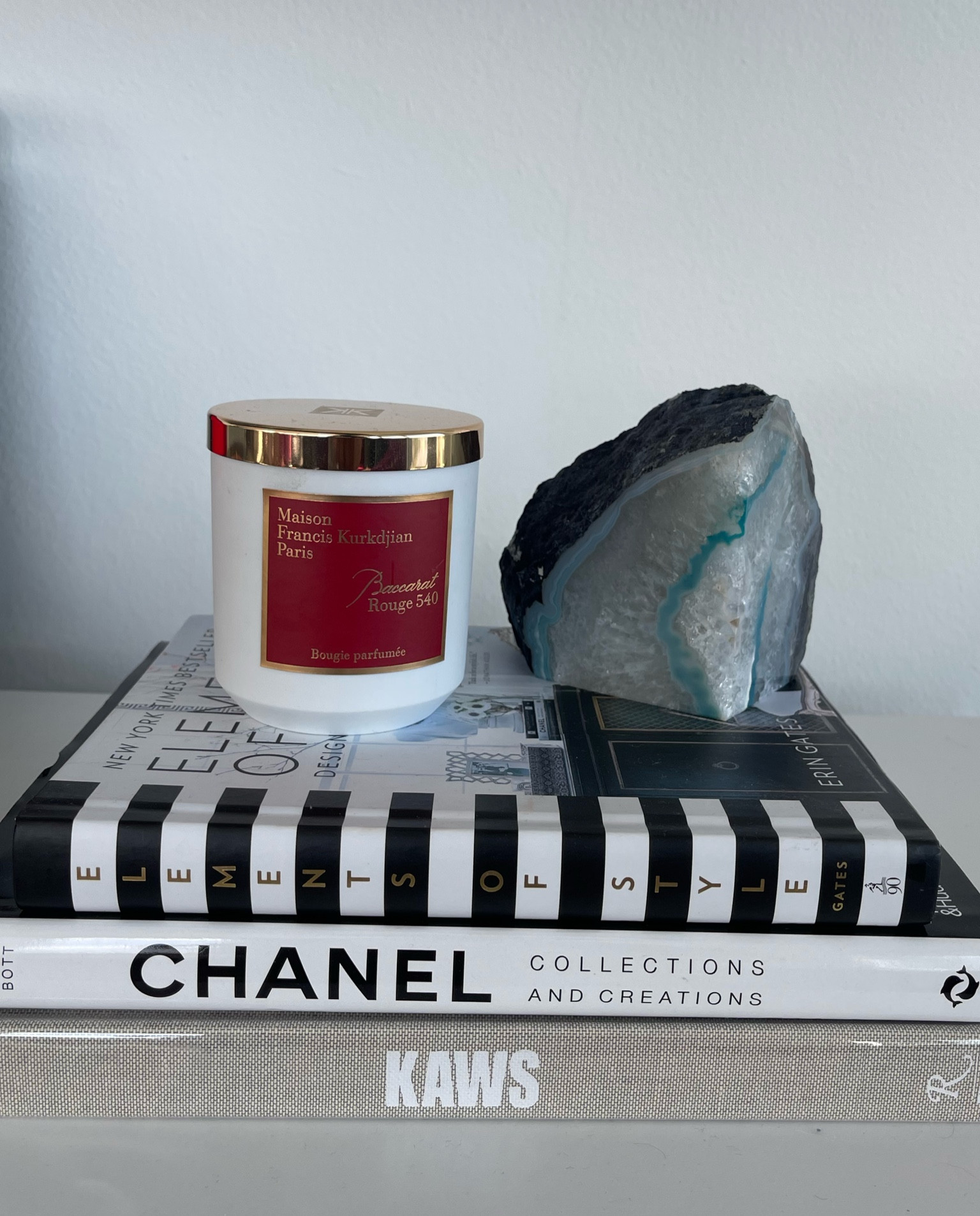 Coffee Table decor, Chanel book, Kaws book and Maison Francis candle 🕯️ 

#LTKstyletip #LTKhome