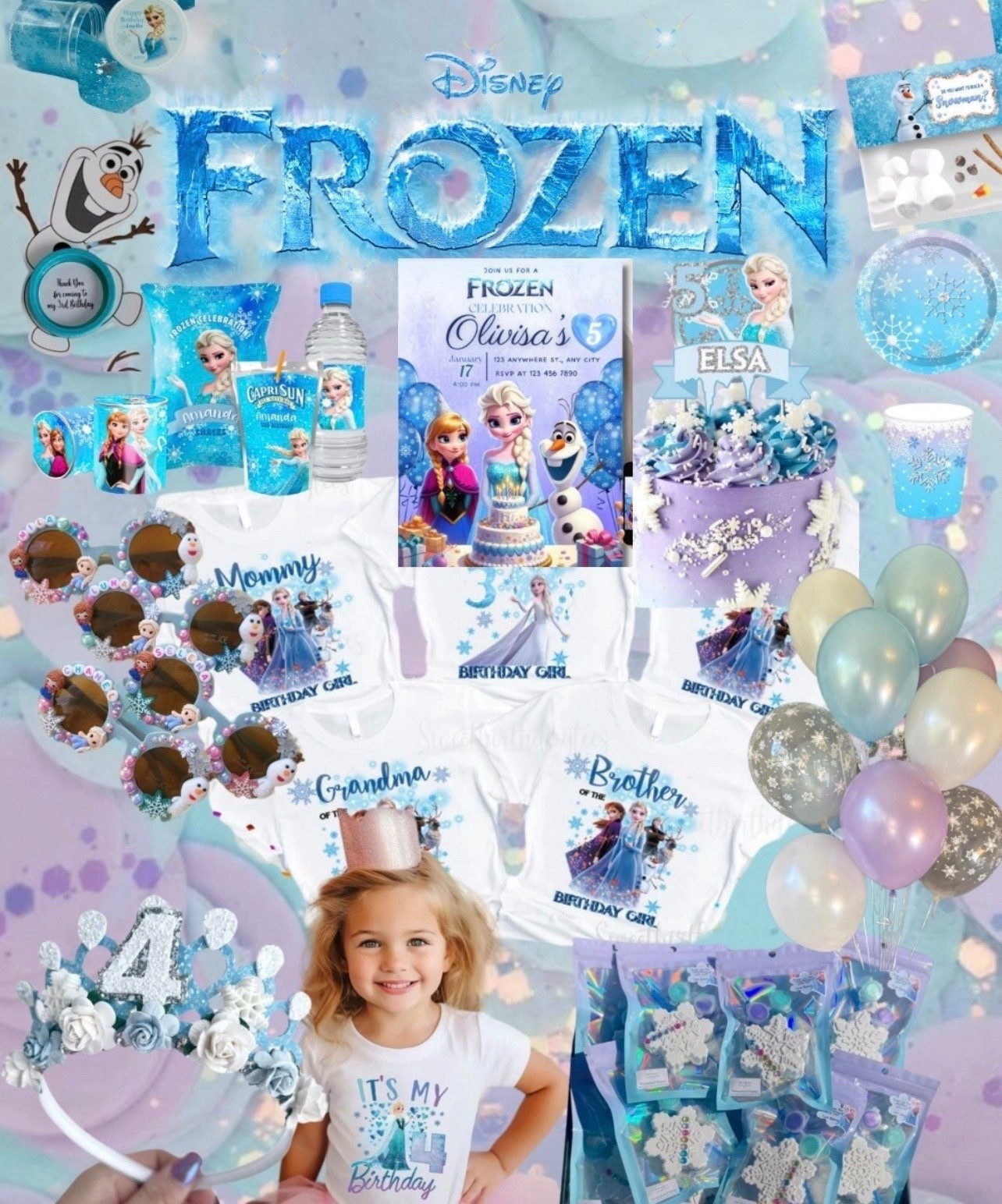 Frozen Birthday Party theme Disney princess theme Elsa birthday party favors Disney Frozen Birthday party decorations birthday party ideas children birthday 

#LTKParties #LTKFamily 

#LTKKids

#LTKBaby #LTKSpringSale #LTKKids