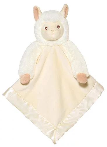 Bearington Baby Lil' Alma Snuggler, Llama Plush Stuffed Animal Security Blanket, Lovey 15" | Walmart (US)