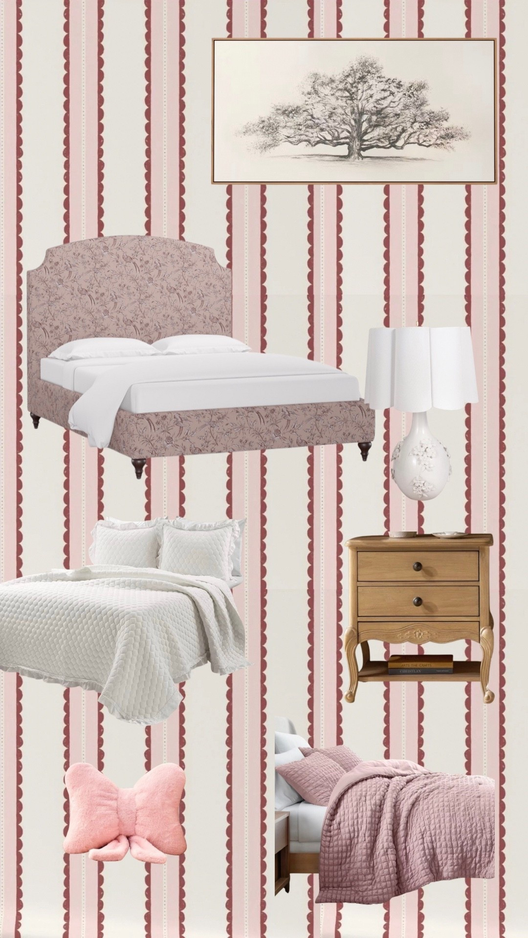 E&P bedroom girly vibes 🎀💗 going for not quite young but not yet teen. I think we hit the mark 💕 Piper’s favorite part of the room is her pink comforter- it’s so soft!!

Preteen bedroom bows pink bedroom girly vibes wallpaper

#LTKHome #LTKKids #LTKBaby