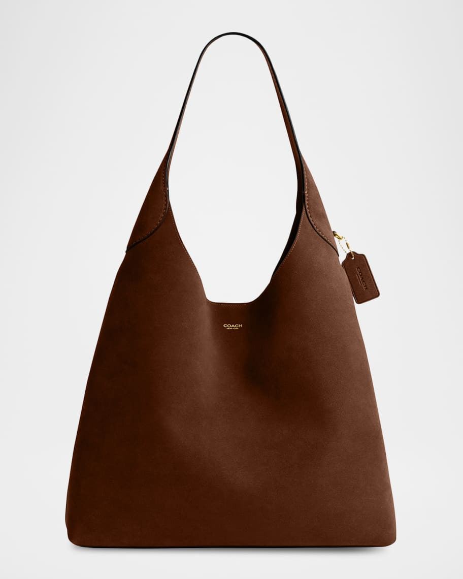 Brooklyn 39 Suede Shoulder Bag | Neiman Marcus