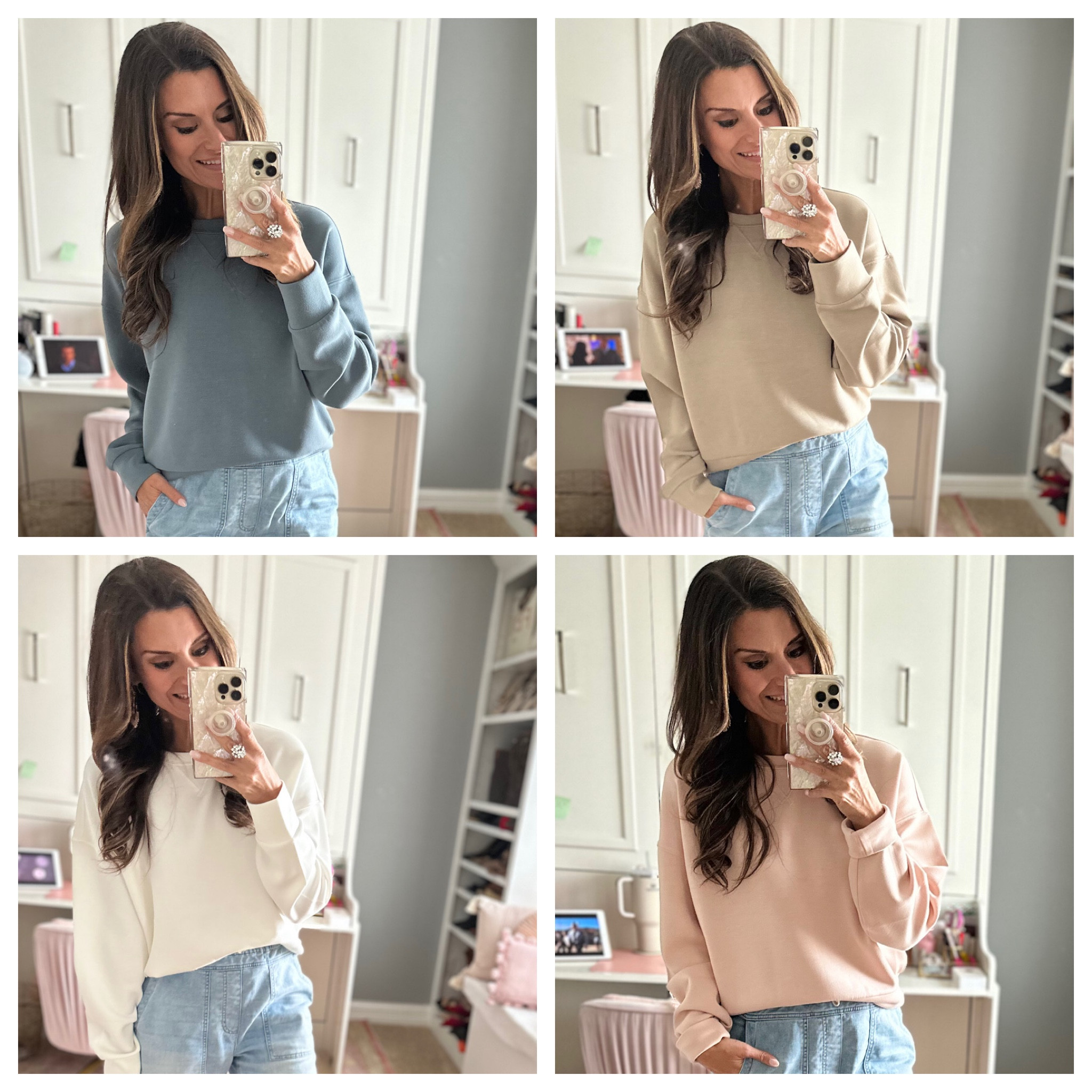 Great sweatshirt for spring - CANDACEPXSPANX for 10% off

#LTKstyletip #LTKSeasonal #LTKunder100