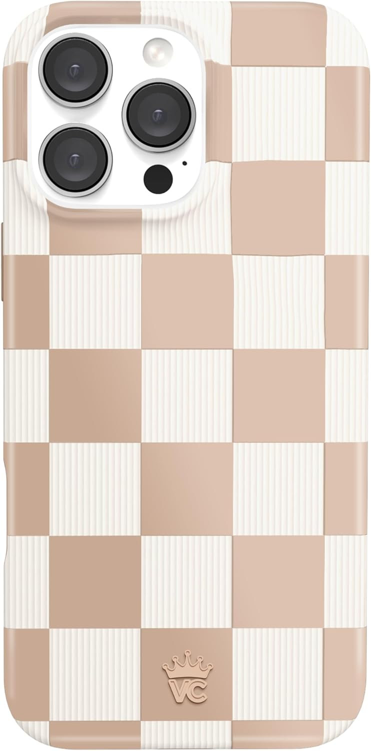 VELVET CAVIAR Checkered Phone Case for iPhone 16 Pro Max for Women - Compatible with MagSafe [10 ... | Amazon (US)