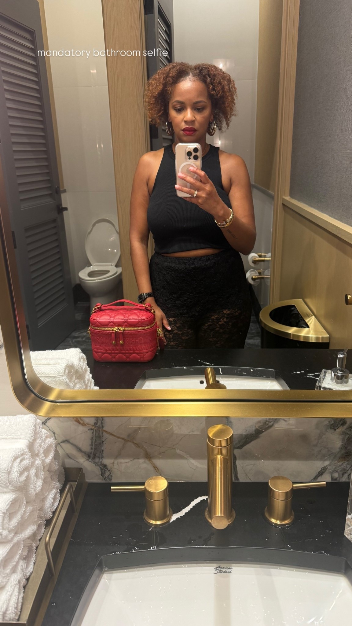 mandatory bathroom selfie 

#LTKSaleAlert #LTKFindsUnder50 #LTKOver40
