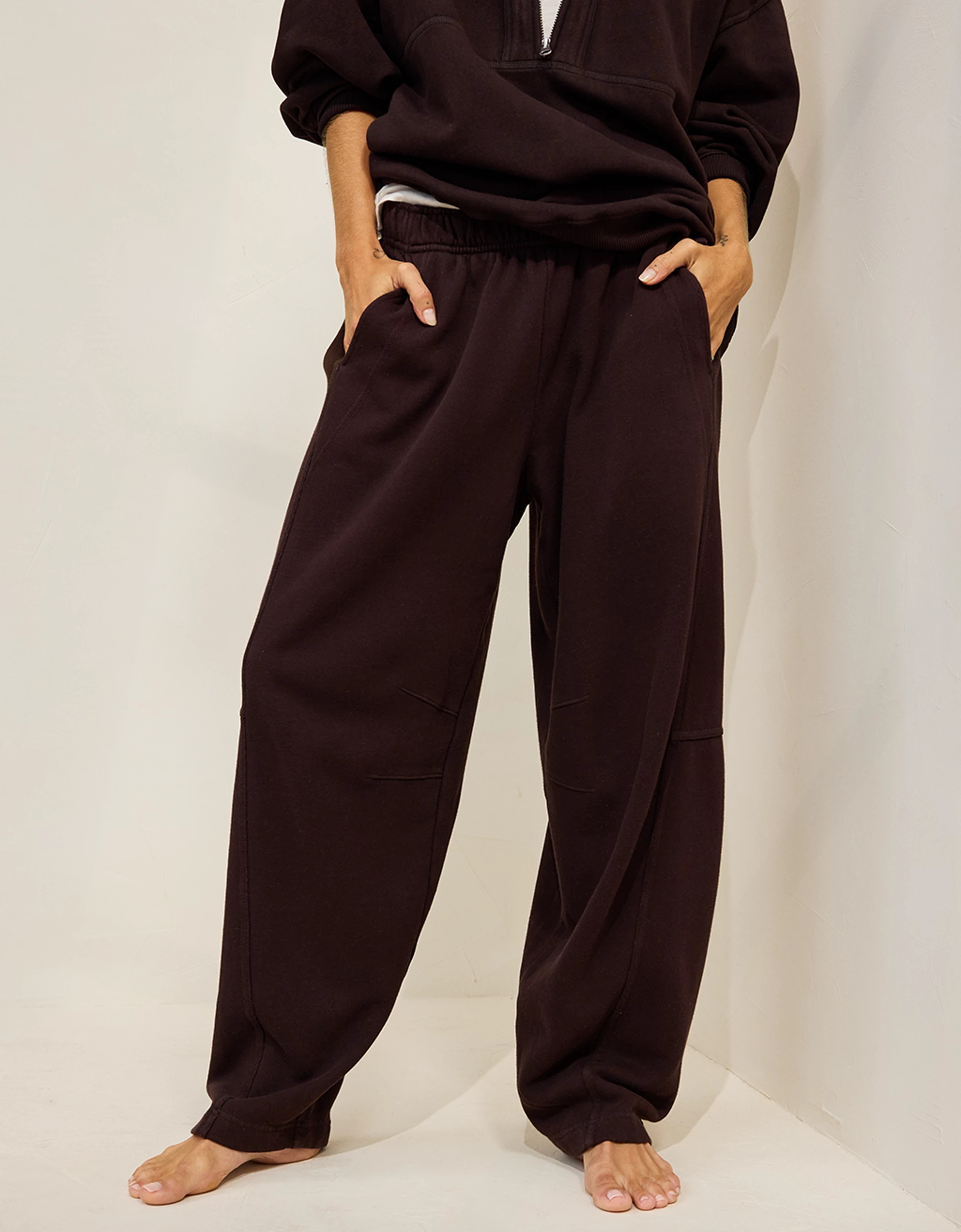 Aerie Oh Zip! Barrel Pant | Aerie