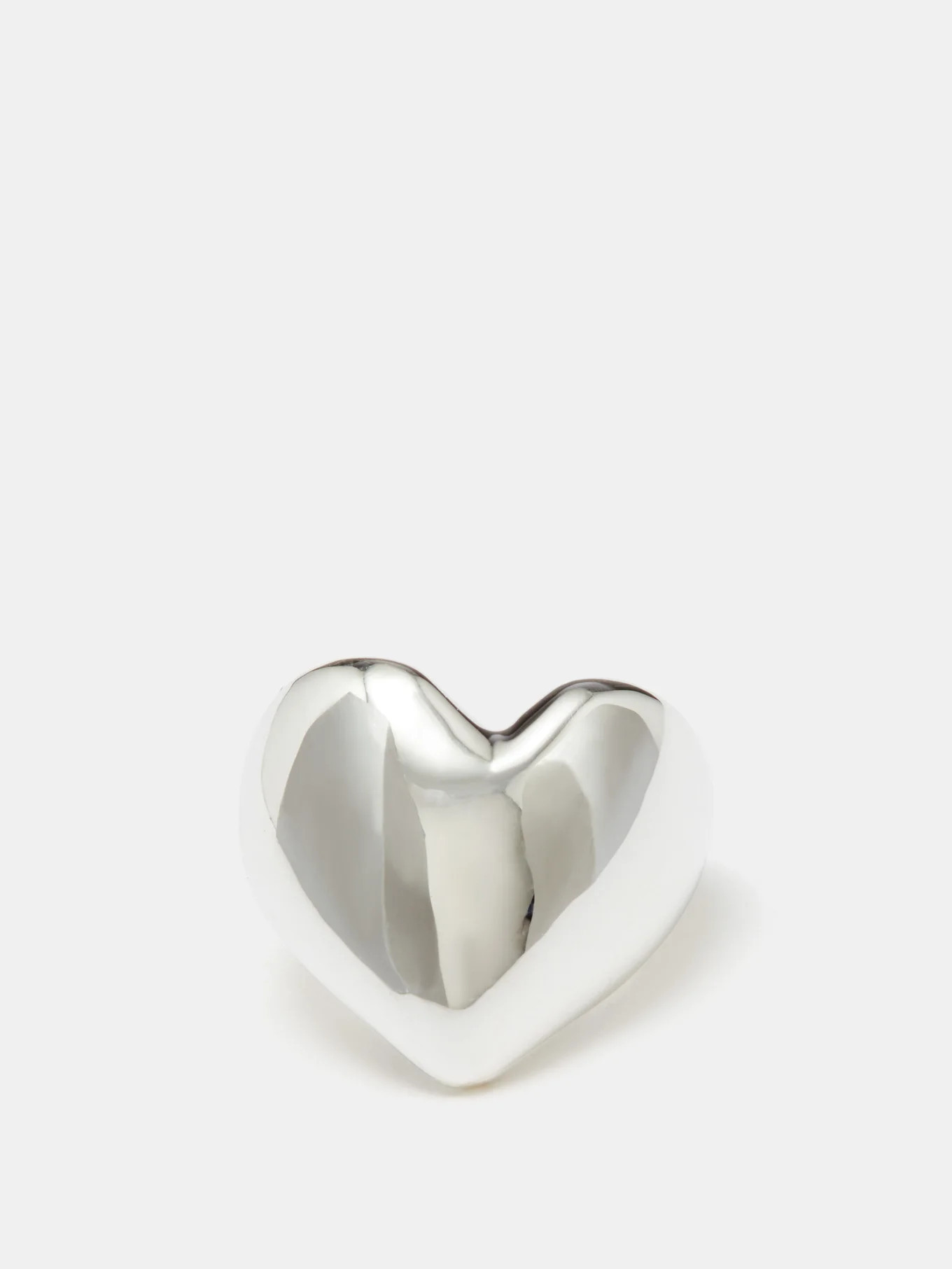 Heart sterling silver earcuff | Annika Inez | Matches (EU)