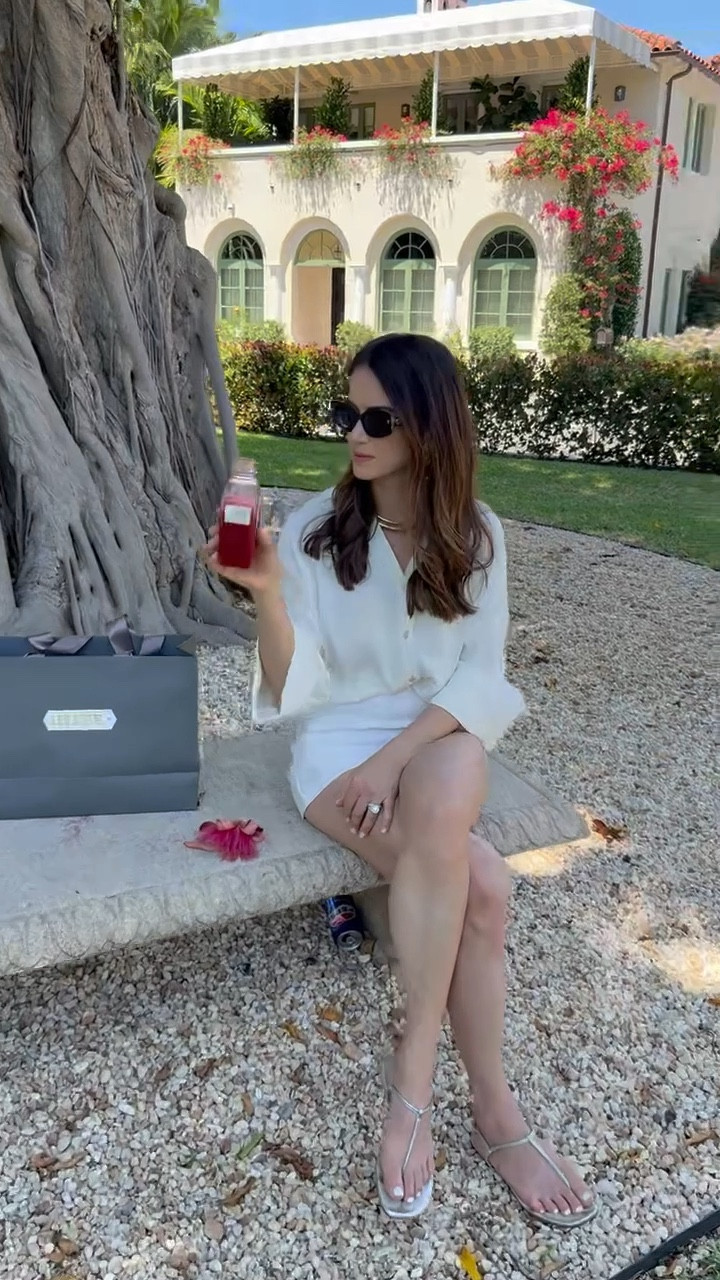 Why not drink beet juice wearing all white? She’s always been a risk taker.

Spring fashion,spring look, blouse, silver sandals, black sunglasses, summer outfit, summer fashion, Tailored shorts 

#LTKOver40 #LTKStyleTip #LTKShoeCrush