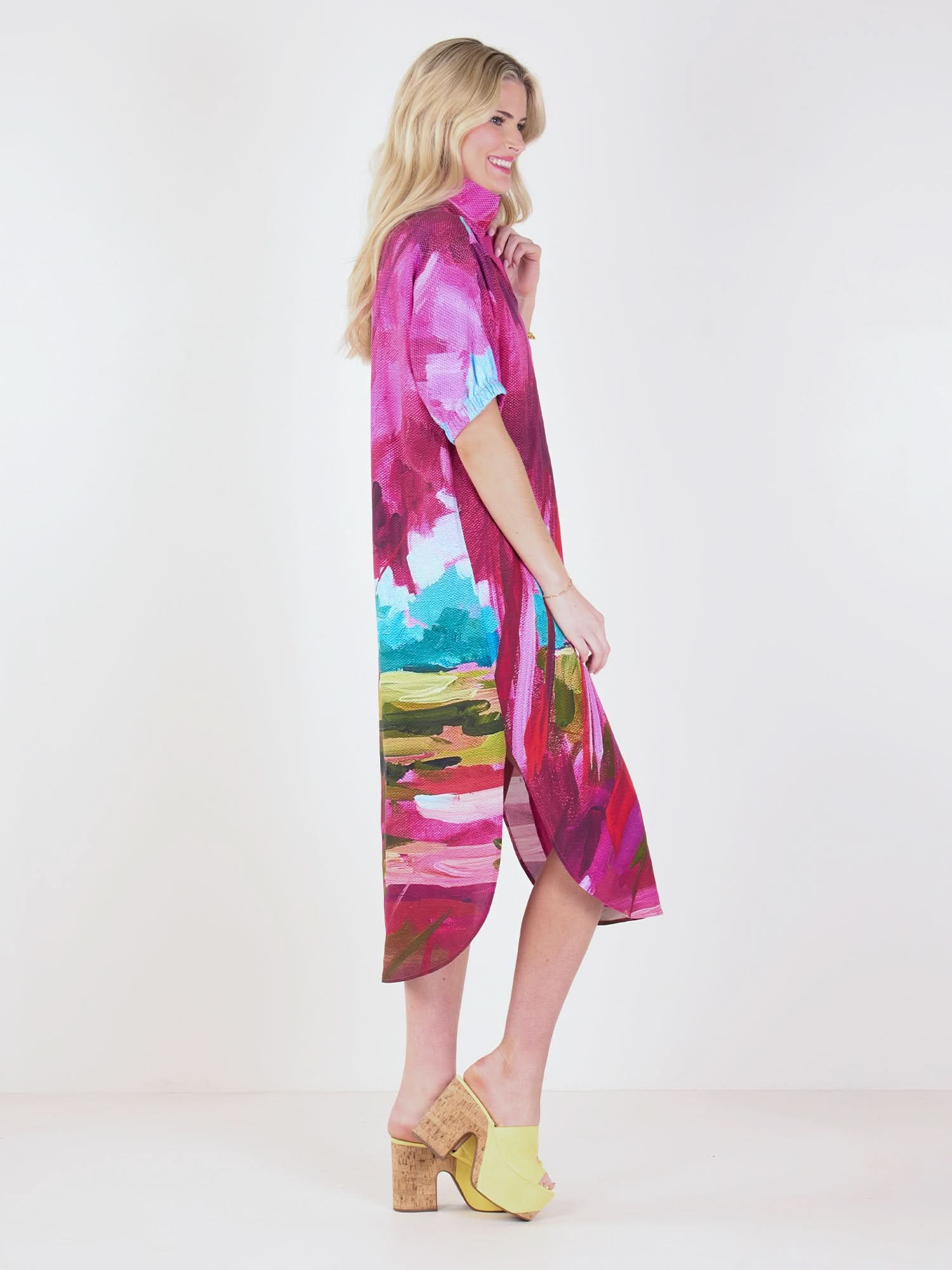 Poppy Caftan in Bellamy Sunset | Emily McCarthy