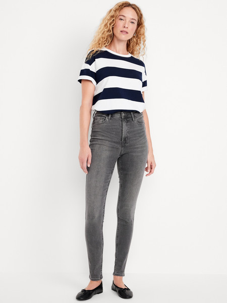 Extra High-Waisted Rockstar 360° Stretch Super-Skinny Jeans | Old Navy (US)