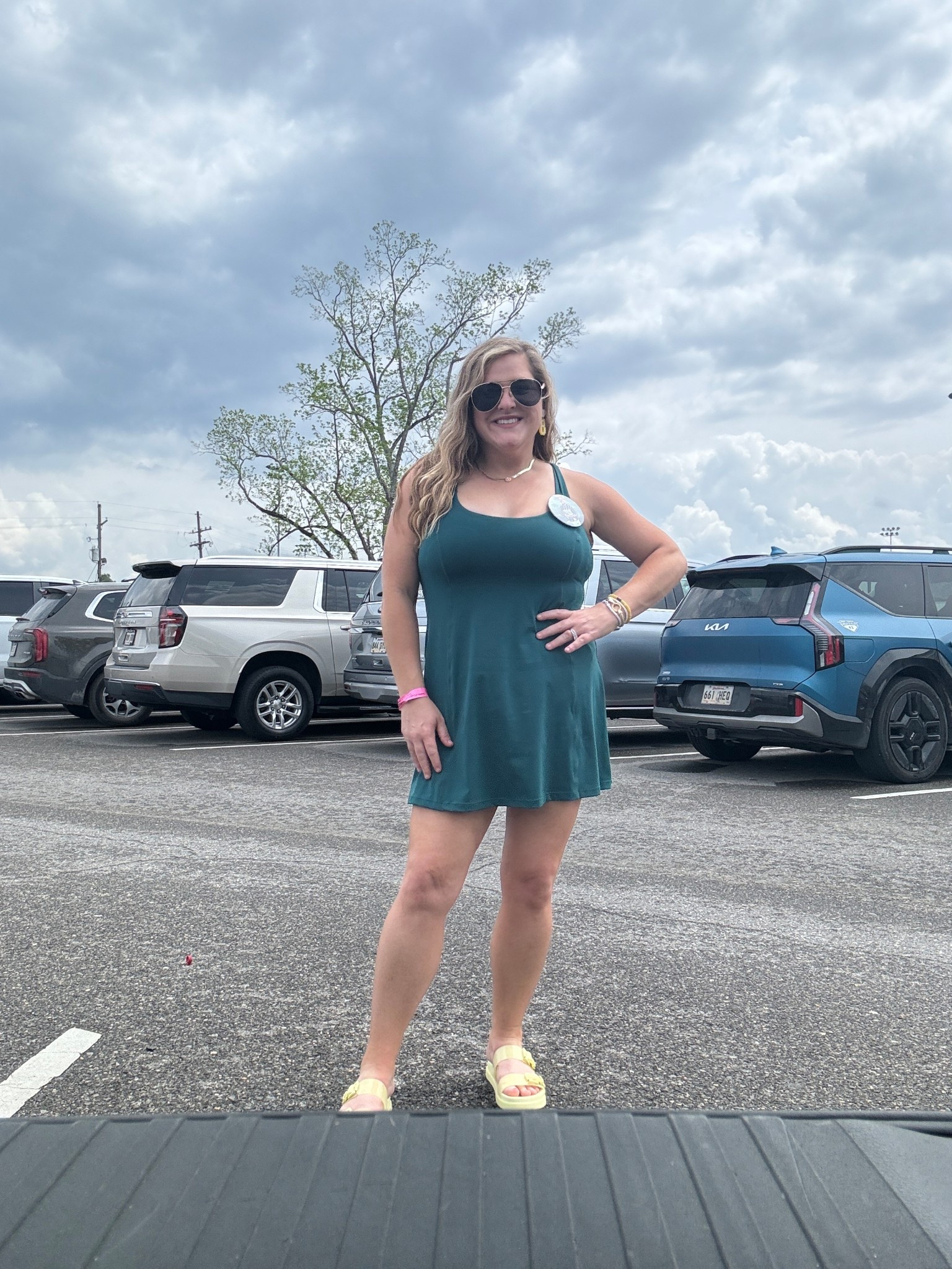 Green active dress, perfect for any sports mom 💚🔥

#LTKootd #LTKActive #LTKmomlife