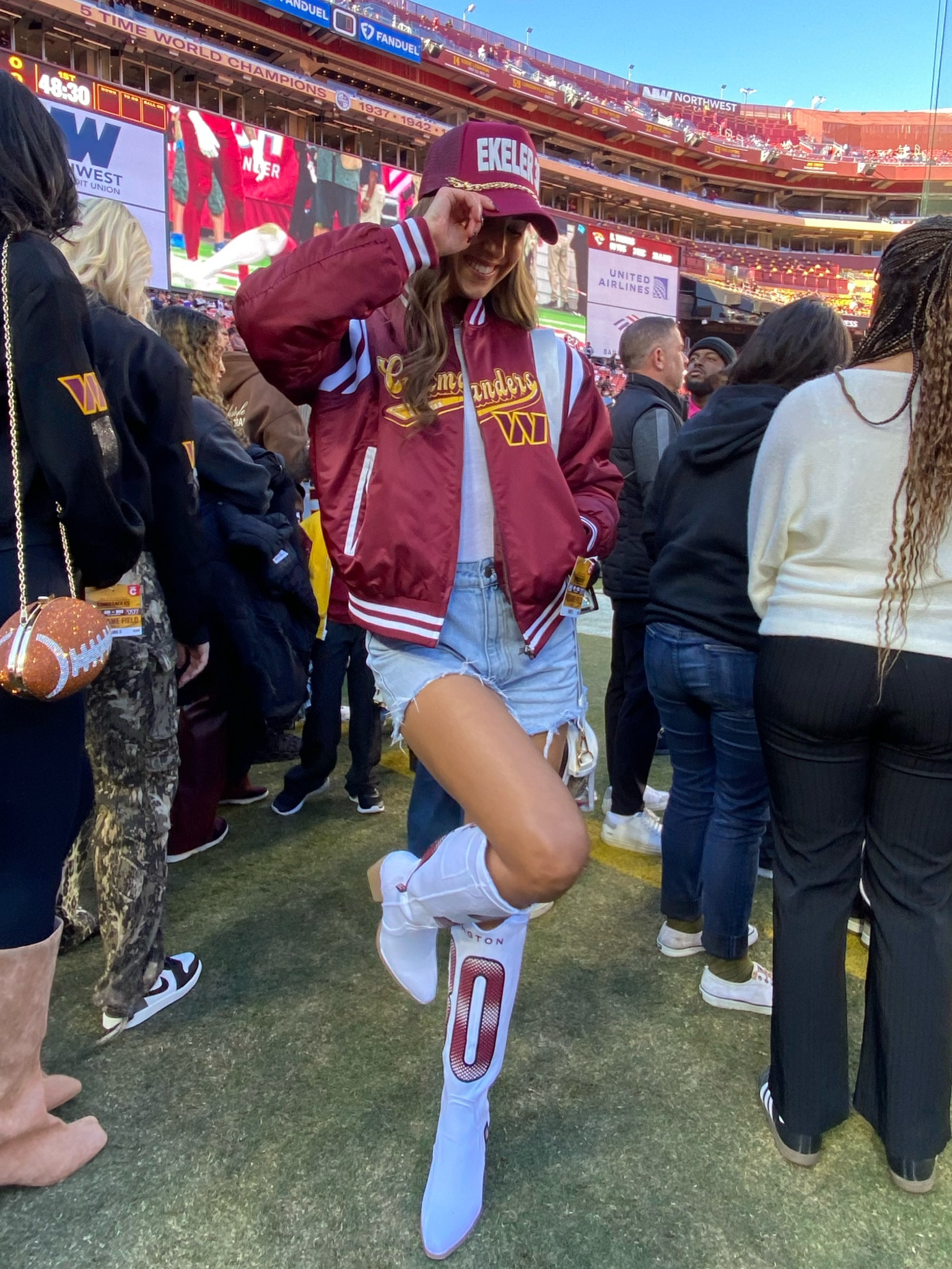 I made this custom trucker hat on Etsy and LOVE it! I added the charms afterwards ❤️