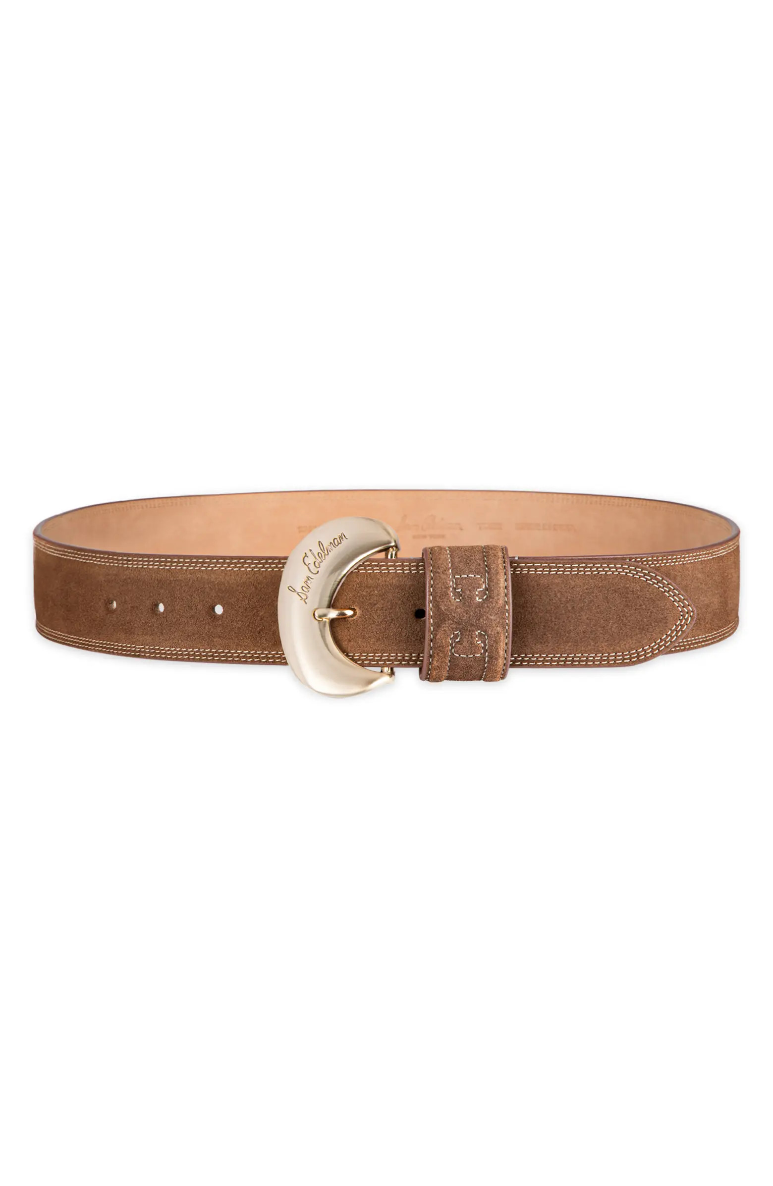 Organic Buckle Leather Belt | Nordstrom