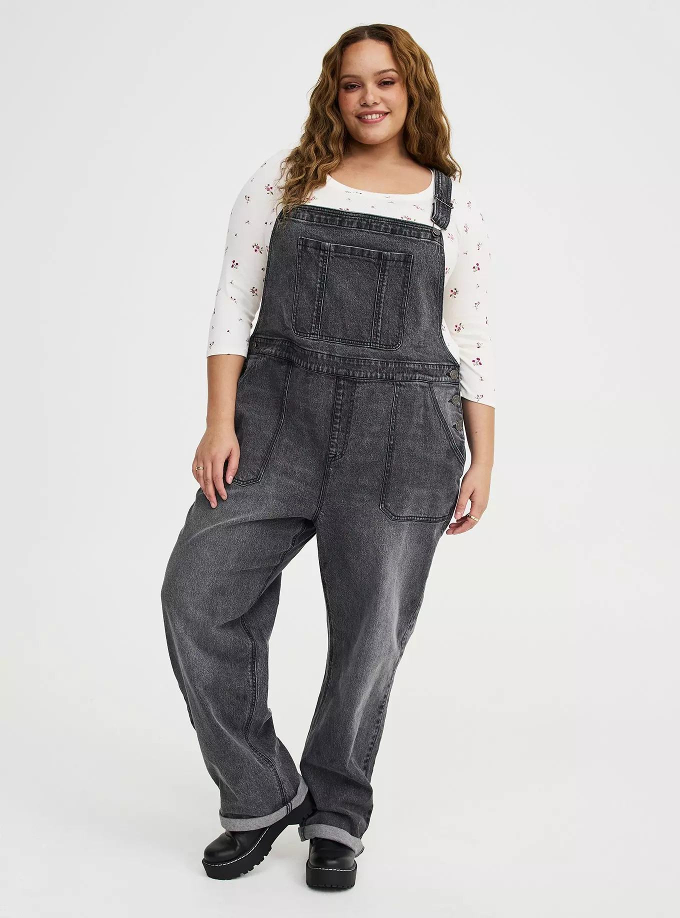 Straight Leg Overall | Torrid (US & Canada)
