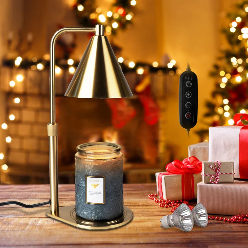 Metal Adjustable Candle Warmer Lamp,Candle Warmer Lamp With Timer,Wax Melt Warmer,House Warming G... | Wayfair North America