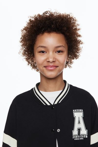 Oversized Baseball Jacket | H&M (US + CA)