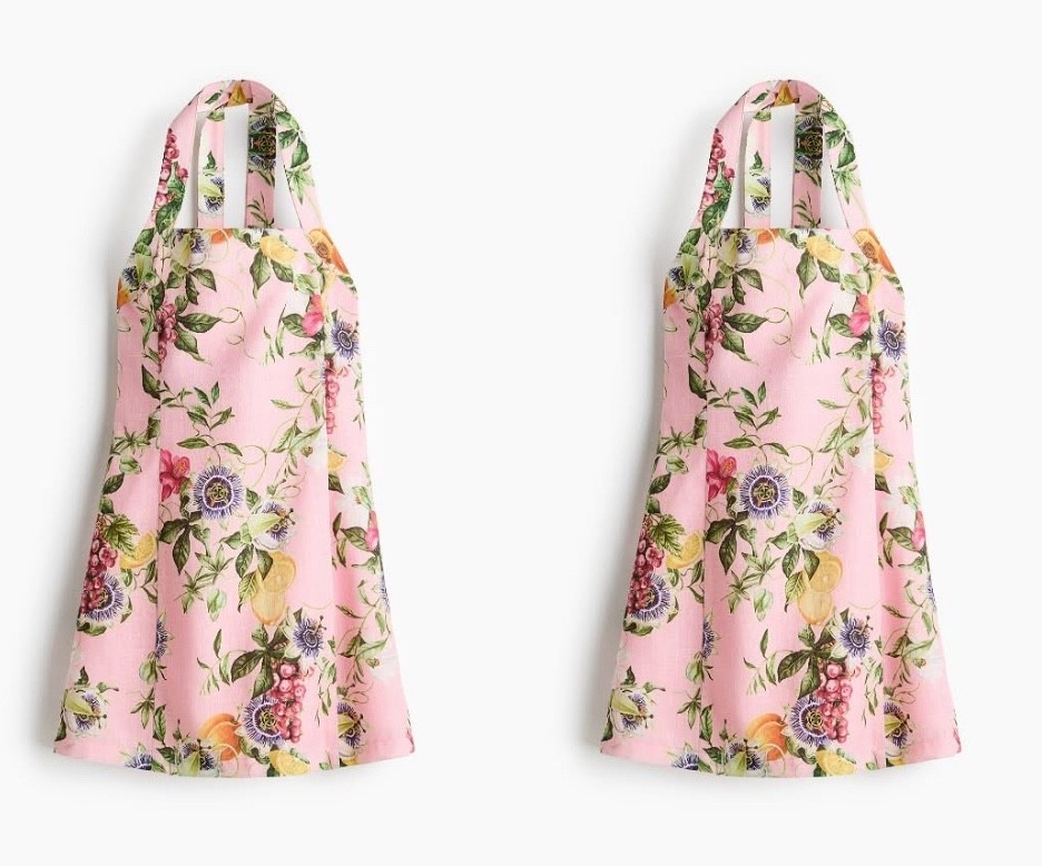 H&M new arrival for spring collection.
Floral halter top dress 