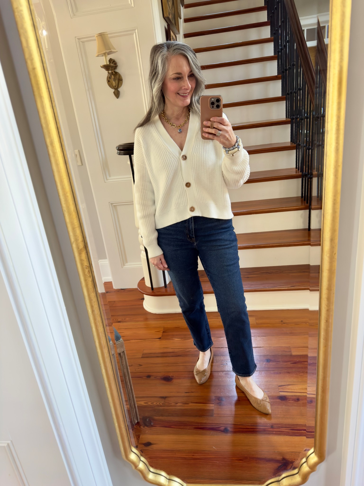 Spring uniform! 

Birdies Flats | JCrew Denim | Quince cotton cardigan 



#LTKOver40 #LTKFindsUnder100 #LTKStyleTip