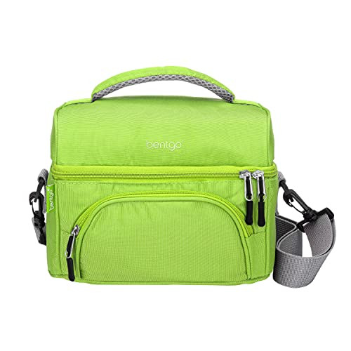 Bentgo\u00ae Deluxe Lunch Bag - Durable and Insulated Lunch Tote with Zippered Outer Pocket, Inte... | Amazon (US)
