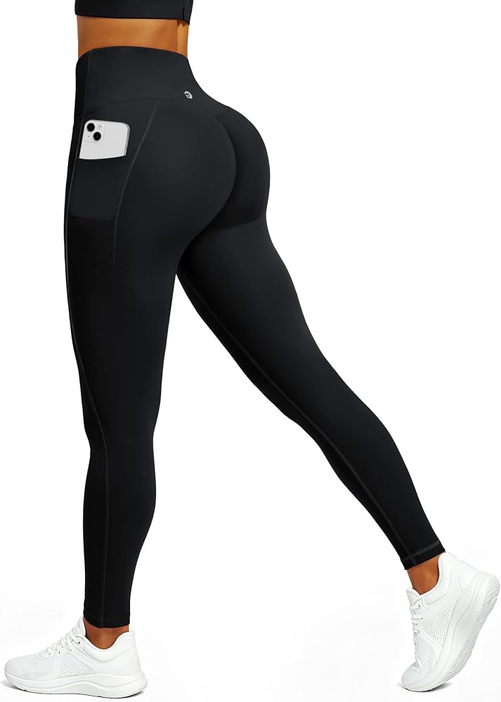 Scrunch Butt Lifting Leggings with Pockets for Women Workout Yoga Pants | Amazon (US)