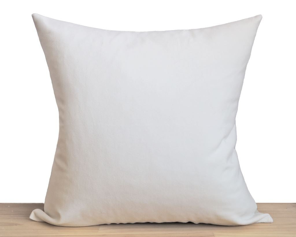 Velvet Pillow Cover, Ivory | Coterie, Brooklyn