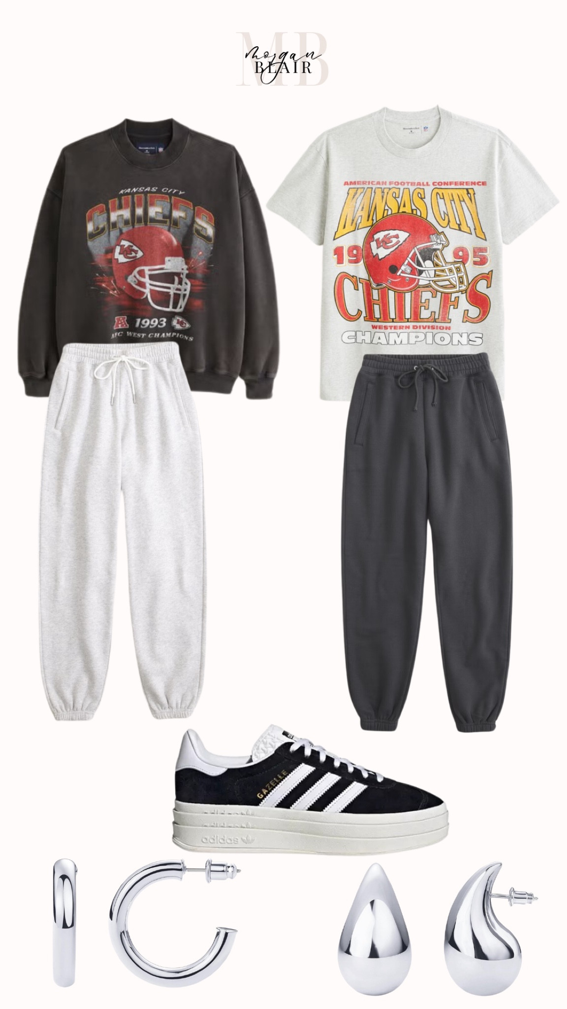 Chiefs Super Bowl Sunday look! 

Football, Abercrombie, Abercrombie women, Adidas, jewelry, Super Bowl Sunday, sweats, Chiefs

#LTKfindsunder50 #LTKstyletip #LTKbeauty