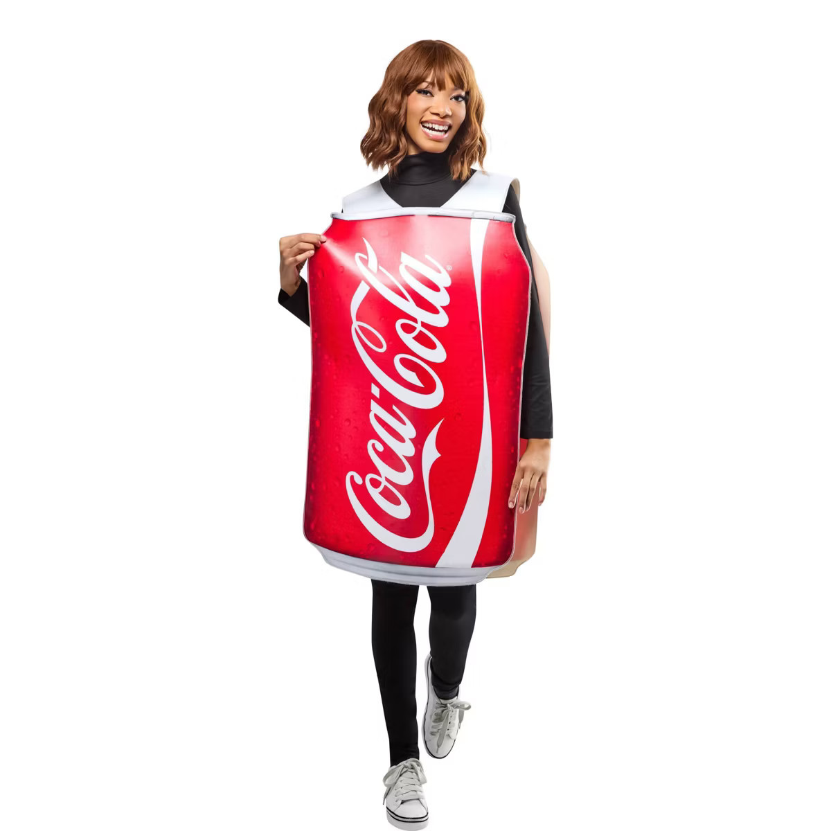 Rubies Adult Coca Cola Costume Sandwich Board Red One Size | Target