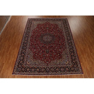 One-of-a-Kind 1980s 9'6" x 12'9" Wool Area Rug in Red | Wayfair North America