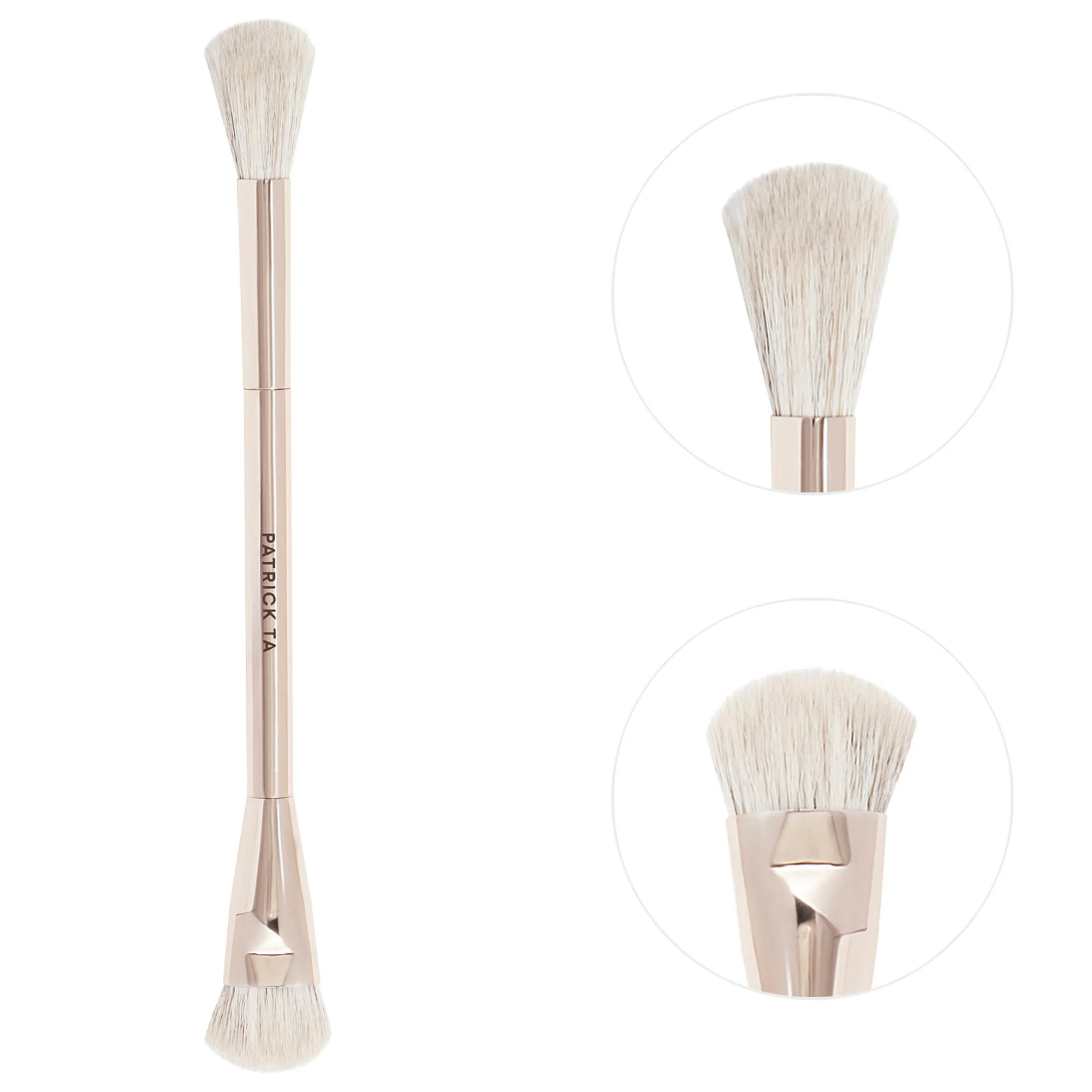PATRICK TA Dual Ended Highlighter Brush | Sephora (US)