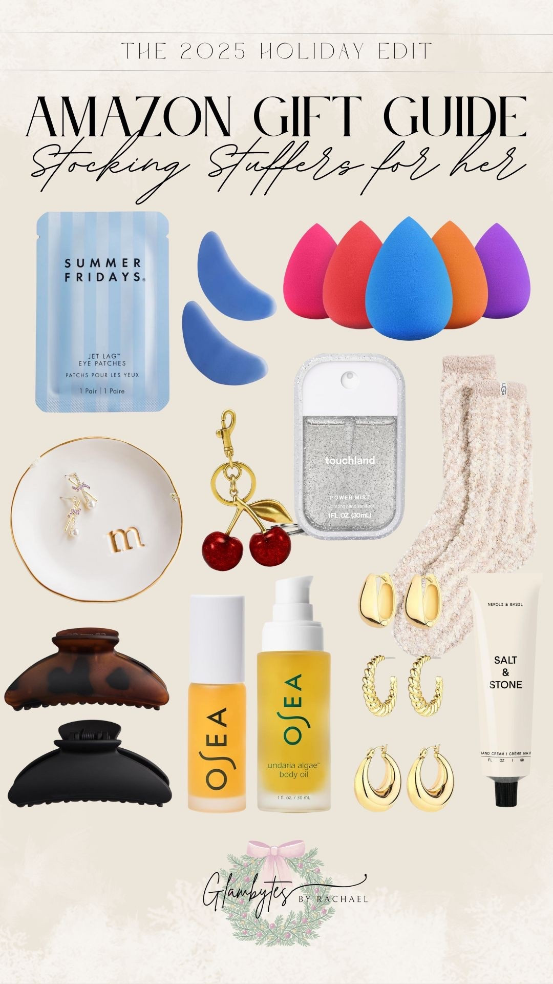 Amazon stocking stuffers for her 💝

Stocking stuffers, Amazon gifts, Amazon finds, Amazon stocking stuffers, gifts for her, beauty favorites, beauty gifts, beauty blender, cozy gifts, cozy socks, hair clips, small gifts, gifts for mom, gifts for friends, gifts for sister, holiday gift guide, GlamByTes 

#LTKGiftGuide #LTKBeauty #LTKHoliday