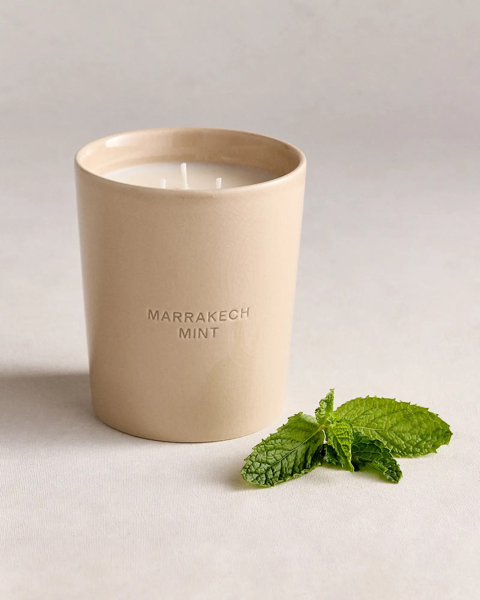 Marrakech Mint 3-Wick Luxury Candle | Quince