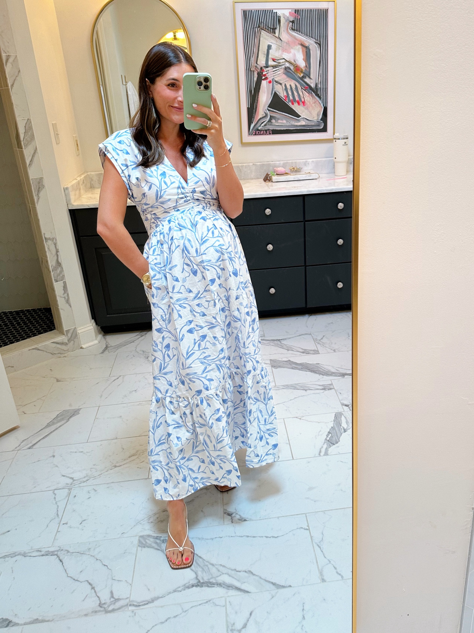 What I wore to church this morning! Perfect for family photos, baby showers, & so much more! In an xs regular 

#LTKSaleAlert #LTKFindsUnder100 #LTKBump