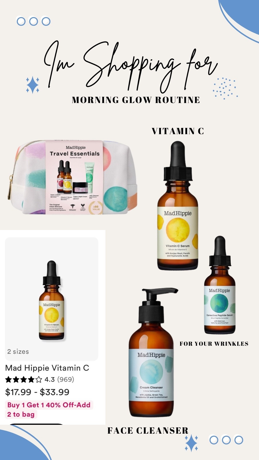 Morning Glow Routine from Ulta


#LTKmorningroutine #LTKBeauty #LTKdayinmylife