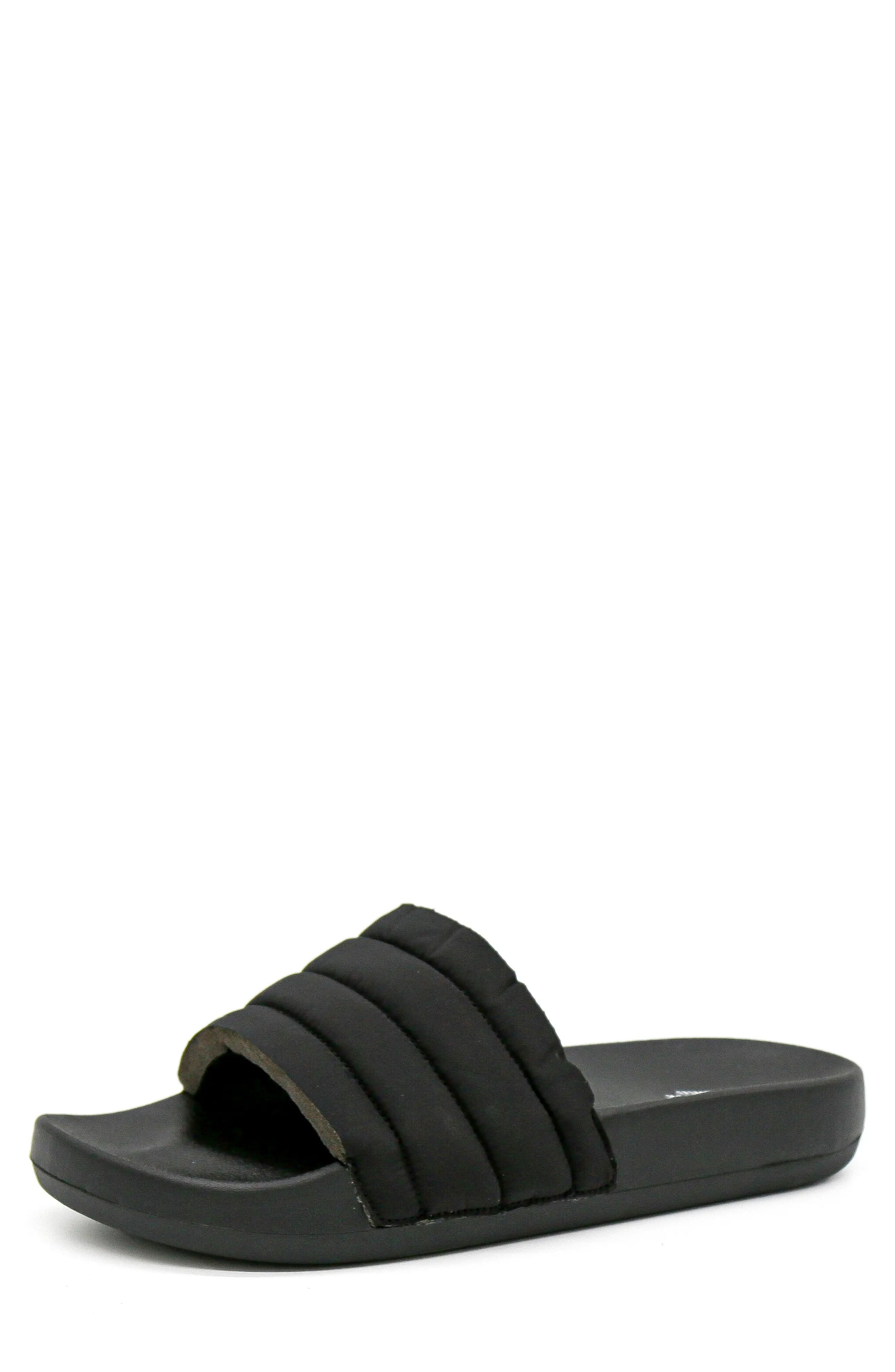 Brandblack Alix Kashiba Slide Sandal in Basic Black at Nordstrom, Size 8 | Nordstrom